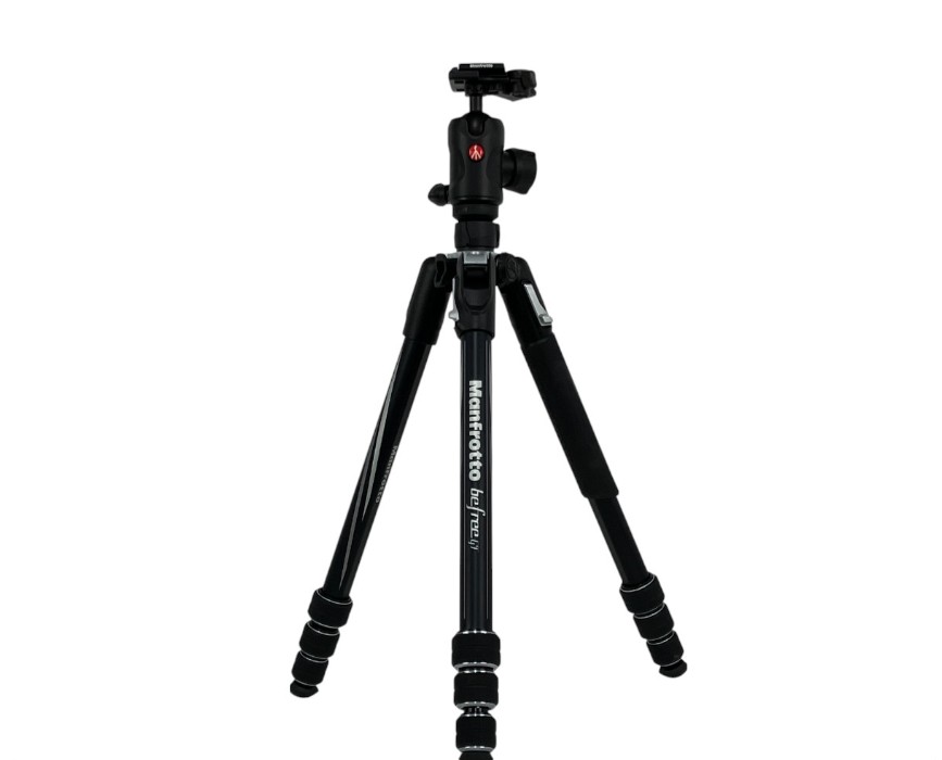 Mint Manfrotto Befree GT MKBFRTA4GT-BH Travel Aluminum Tripod with